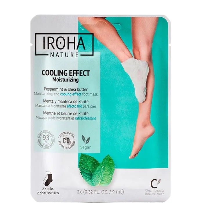 Iroha Nature Calcetines Mascarilla Efecto Frío Menta