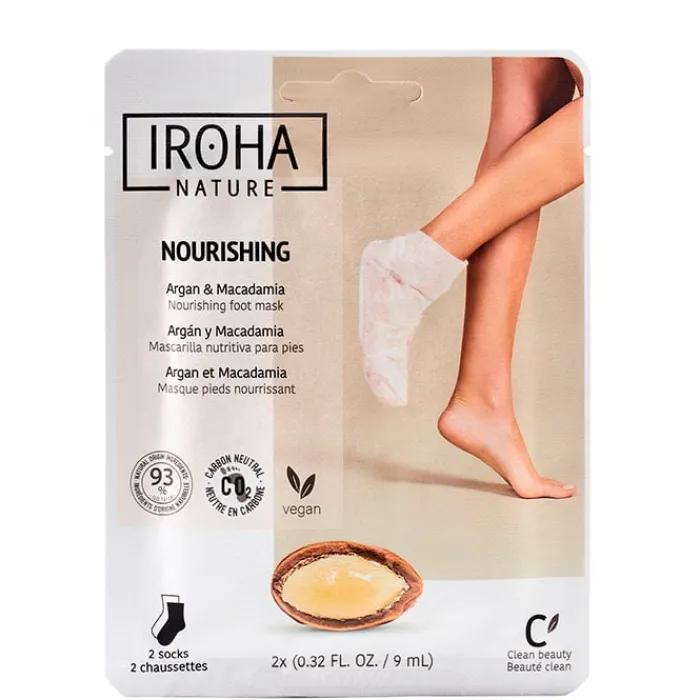 Iroha Nature Calcetines Mascarilla Nutritivos Argán
