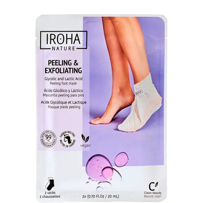Iroha Nature Calcetines Peeling y Exfoliantes