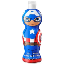 Marvel Capitán América Shower Gel & Shampoo