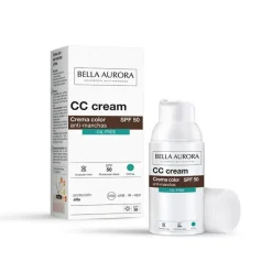 Bella Aurora CC Cream Antimanchas SPF50+ Oil Free