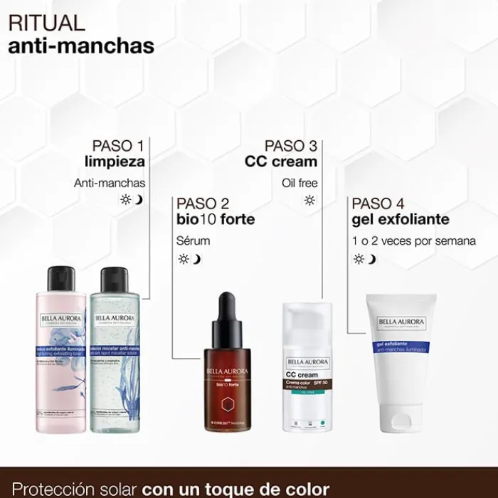 Bella Aurora CC Cream Antimanchas SPF50+ Oil Free