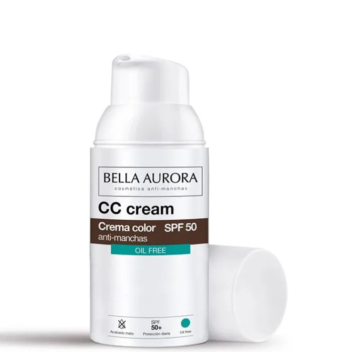 Bella Aurora CC Cream Antimanchas SPF50+ Oil Free