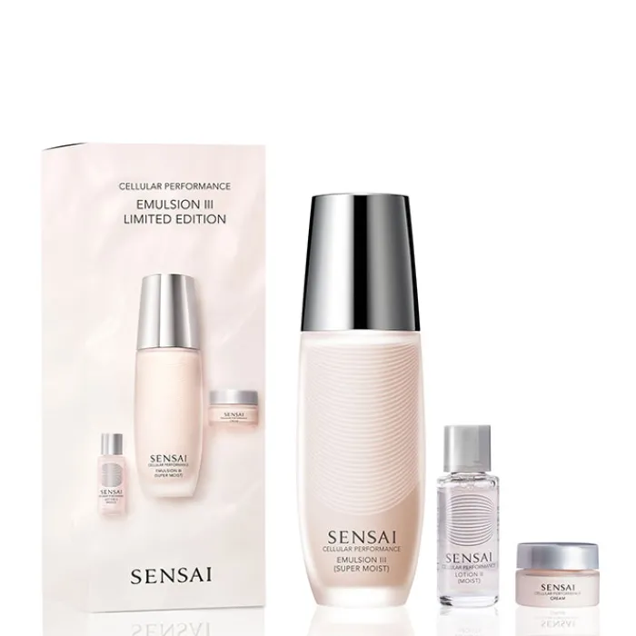 Hombre SENSAI Cellular Performance Emulsion III (Super Moist) Estuche