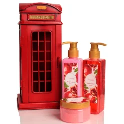 Pokhara Cesta Baño Cabina London Metal