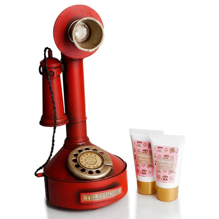 Pokhara Cesta Baño Teléfono Metal