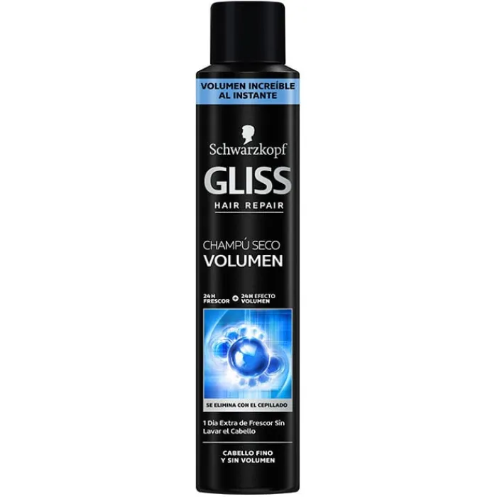 Gliss Champú en Seco Volumen Spray