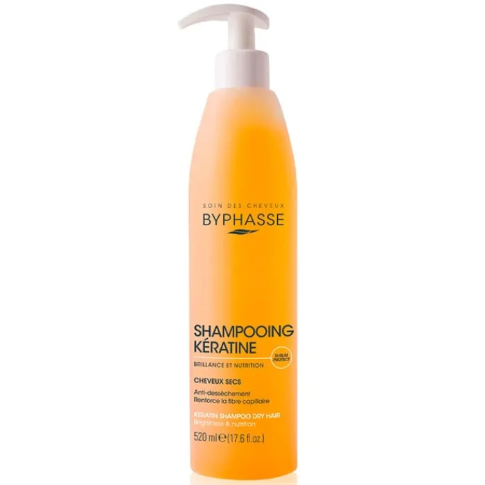Byphasse Champú Queratina Líquida Cabello Seco