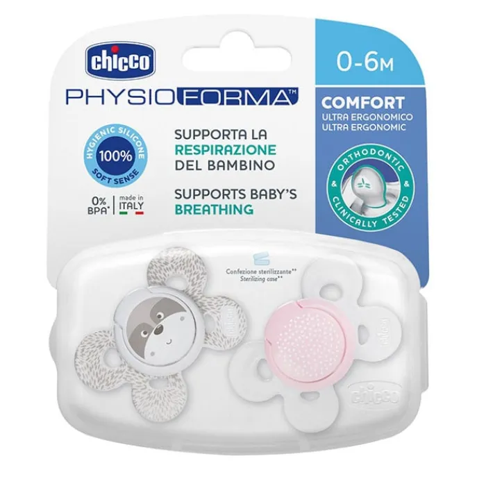 Chicco Chupete Physio Comfort Silicona Rosa 0-6 Meses