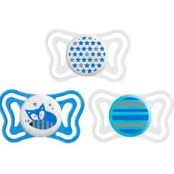 Chicco Chupete Physio Light Silicona Azul 6-16 Meses