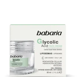 Babaria Ácido Glicólico Crema Facial