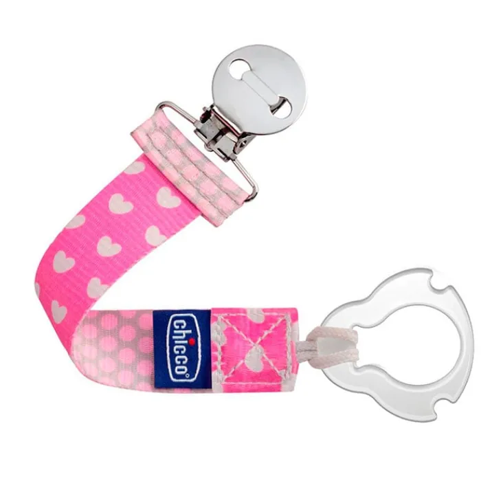 Chicco Clip Protege Chupetes Fashion Rosa 0 Meses+