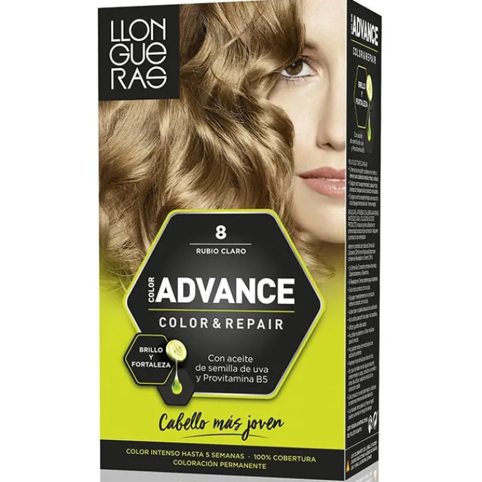 Llongueras Color Advance Nº 8 Rubio Claro