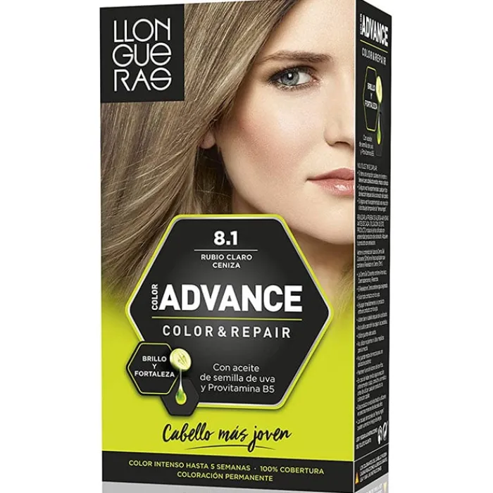 Llongueras Color Advance Nº 8.1 Rubio Claro Ceniza