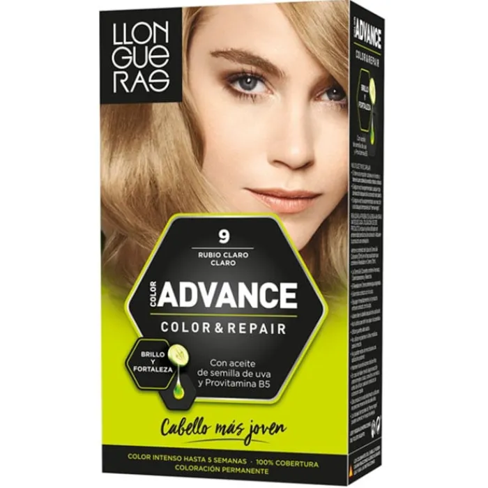 Llongueras Color Advance Nº 9 Rubio Claro Claro