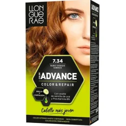 Llongueras Color Advance Nº 7.34 Rubio Dorado Cobrizo