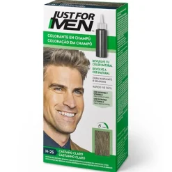 Hombre Just For Men Colorante en Champú H-25