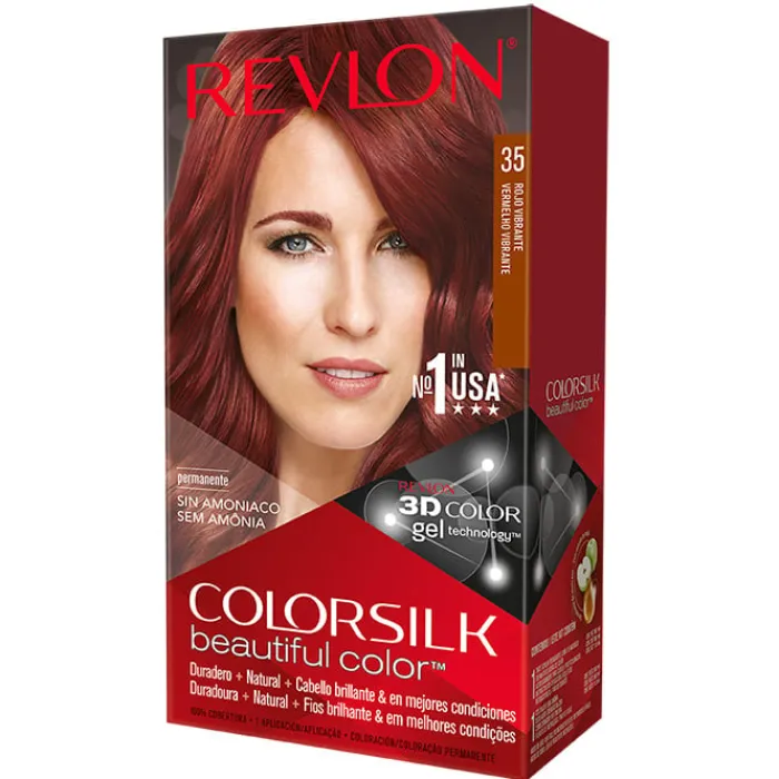 Revlon COLORSILK Beautiful Color Nº 35 Rojo Vibrante