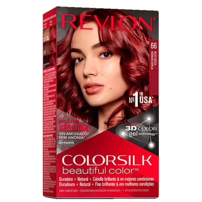 Revlon COLORSILK Beautiful Color Nº 66 Rojo Cereza