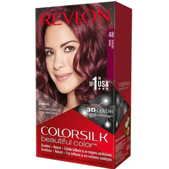 Revlon COLORSILK Beautiful Color Nº 48 Borgoña
