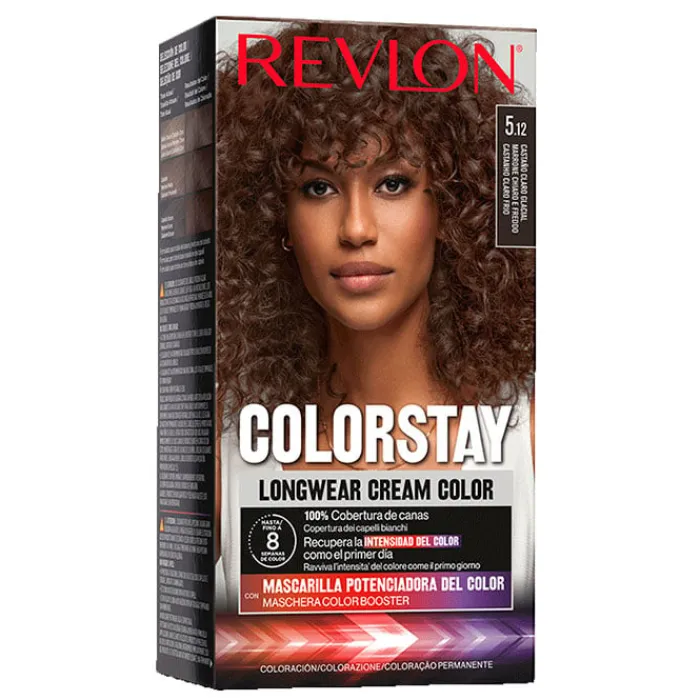 Revlon COLORSTAY Longwear Cream Color Nº 5.12 Castaño Glacial