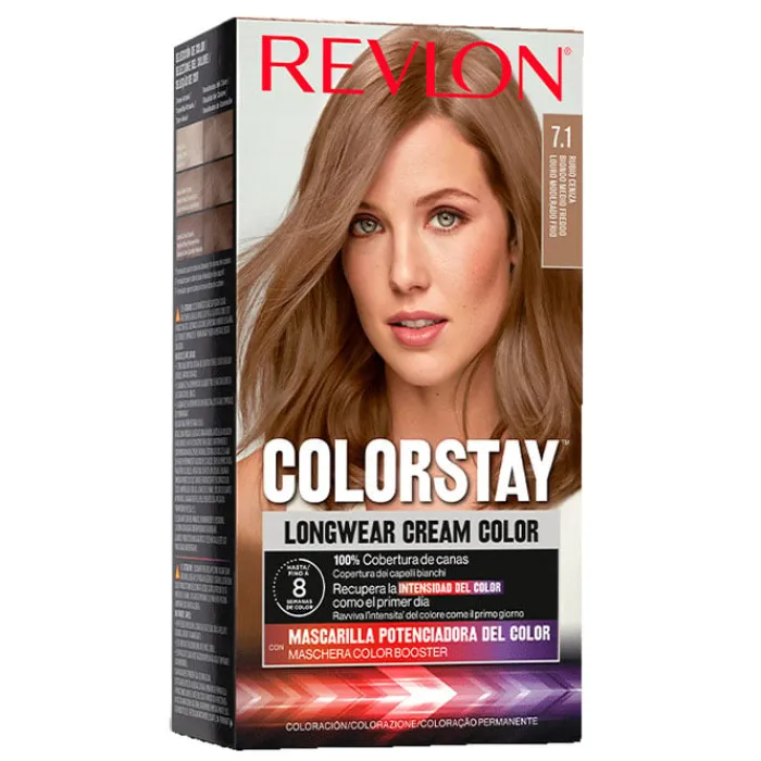 Revlon COLORSTAY Longwear Cream Color Nº 7.1 Rubio Ceniza