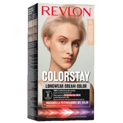 Revlon COLORSTAY Longwear Cream Color Nº 01 Rubio Extra Claro Ceniza
