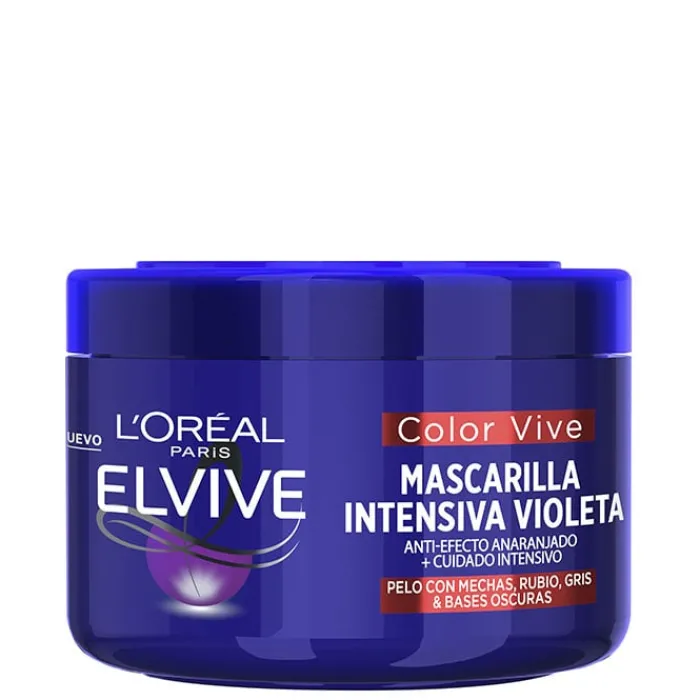 Elvive COLOR-VIVE Mascarilla Intensiva Violeta
