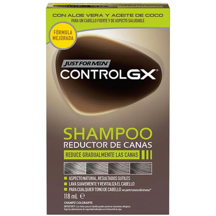 Hombre Just For Men Control GX Champú