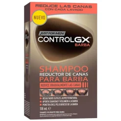 Hombre Just For Men Control GX Champú Barba