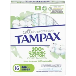 Tampax COTTON PROTECTION Super