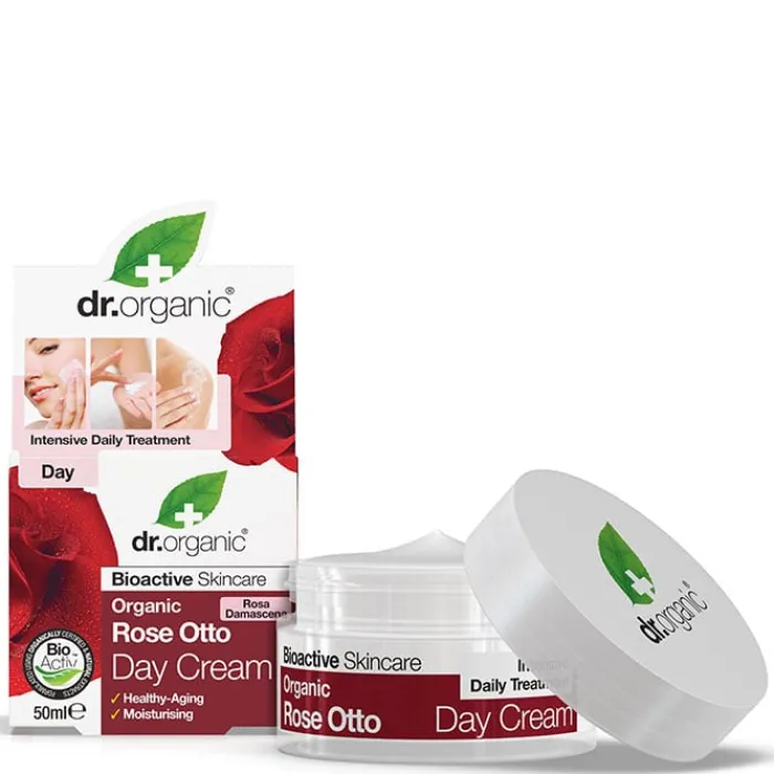 Dr. Organic Crema de Día Rose Otto