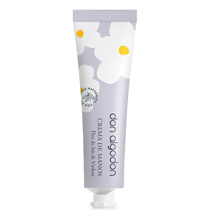 Don Algodón Crema de Manos Flor de Iris & Violeta