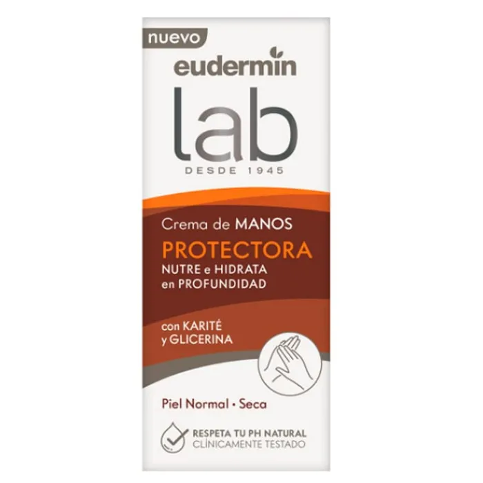 Hombre Eudermin Crema de Manos Protectora Hidratante