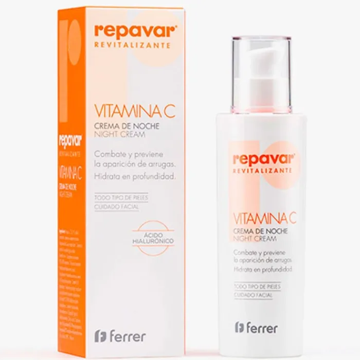 Repavar Crema de Noche Vitamina C