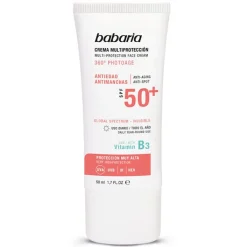 Babaria Crema Facial Multiprotección Invisible SPF50+