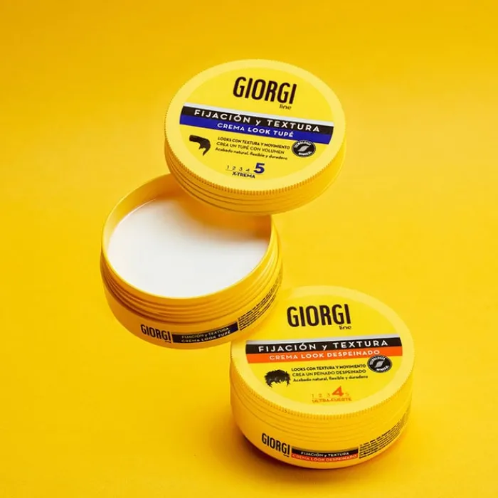 Hombre Giorgi Crema Look Tupé