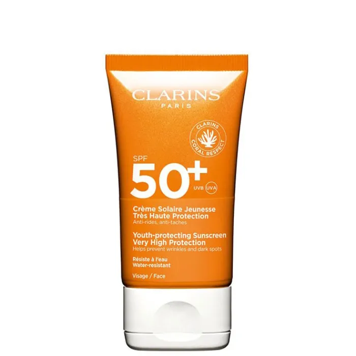 CLARINS Crema Solar Juventud Muy Alta Protección SPF50+