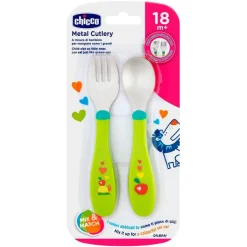 Chicco Cubiertos Infantiles 18 Meses+