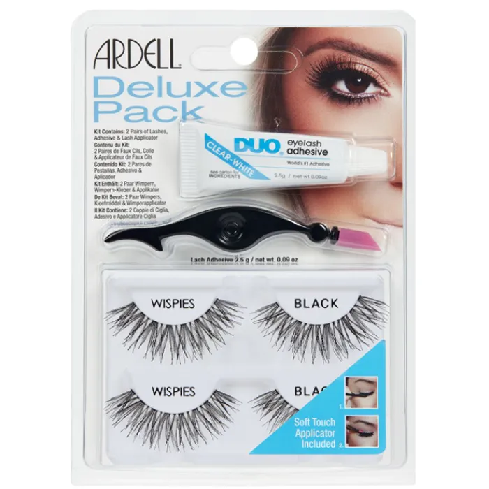 Ardell Deluxe Pack Wispies Black