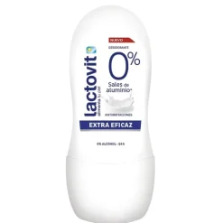 Lactovit Desodorante Roll-On 0% Extra Eficaz