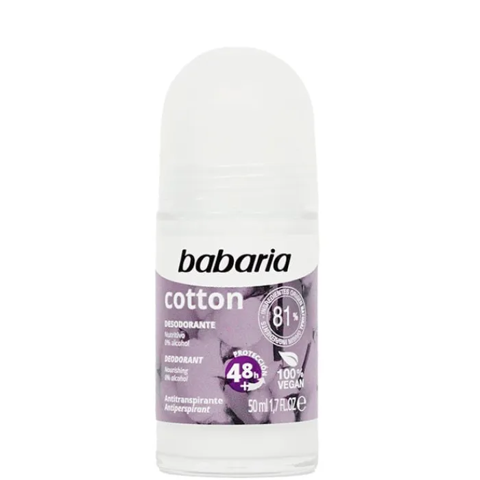 Babaria Desodorante Roll-On Cotton