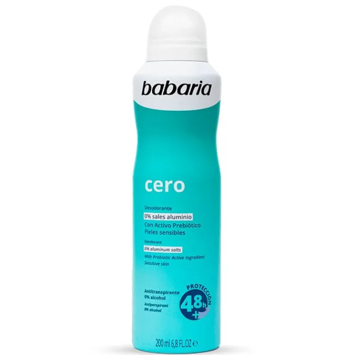 Babaria Desodorante Spray Cero