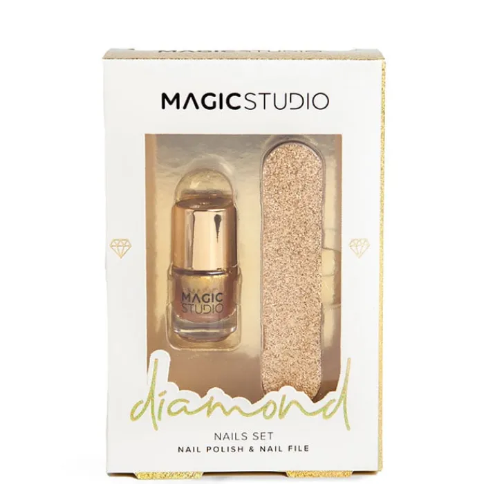 Magic Studio Diamond Nails Set