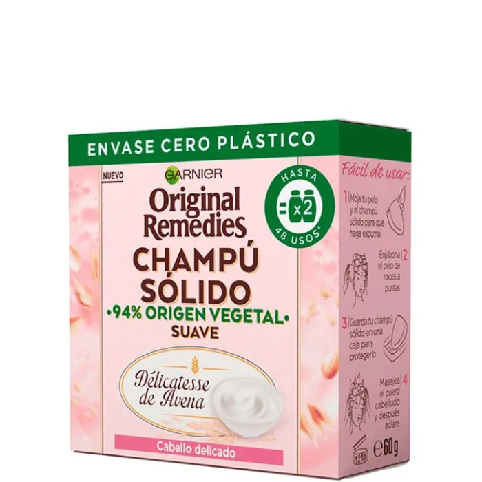 Original Remedies Délicatesse de Avena Champú Sólido
