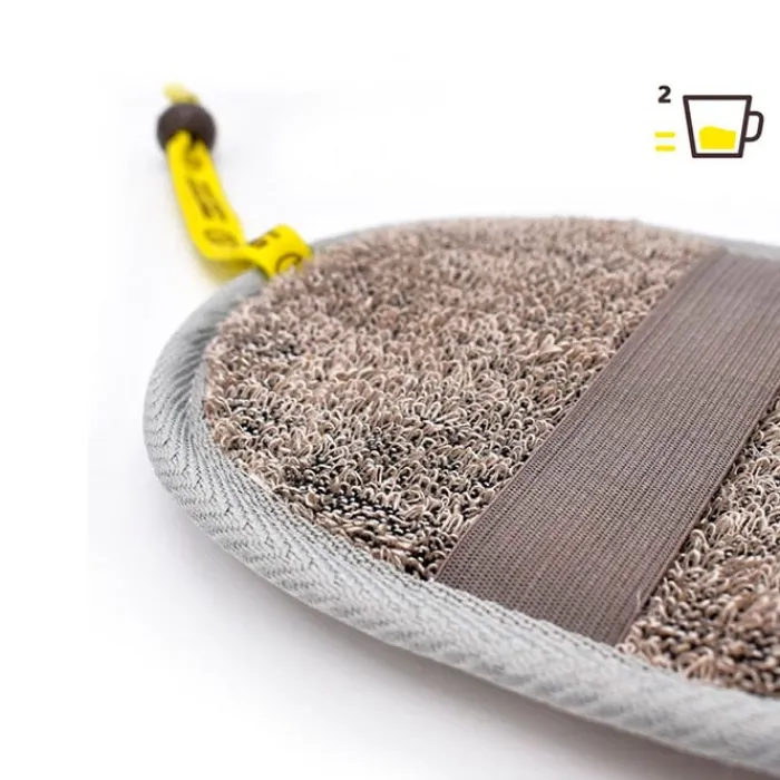 Beter Esponja de Sisal y Lino Coffee o Clock