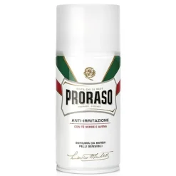Hombre Proraso Espuma de Afeitar Té Verde y Avena