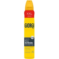 Hombre Giorgi Espuma Rizo Definido Control