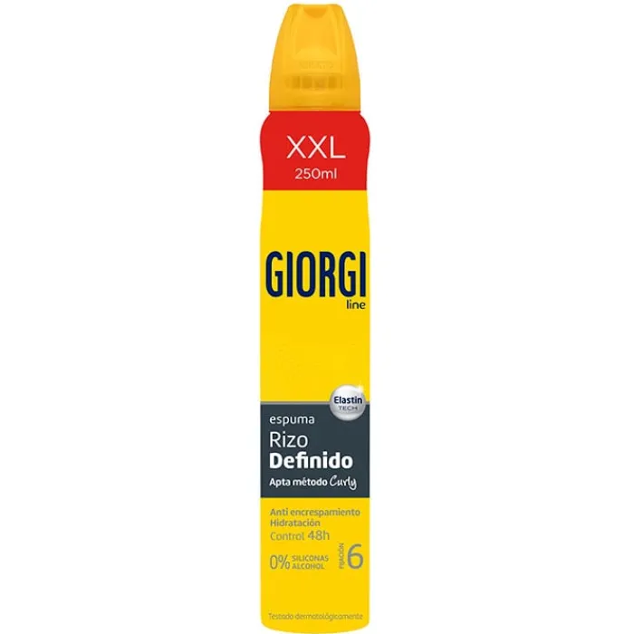 Hombre Giorgi Espuma Rizo Definido Control