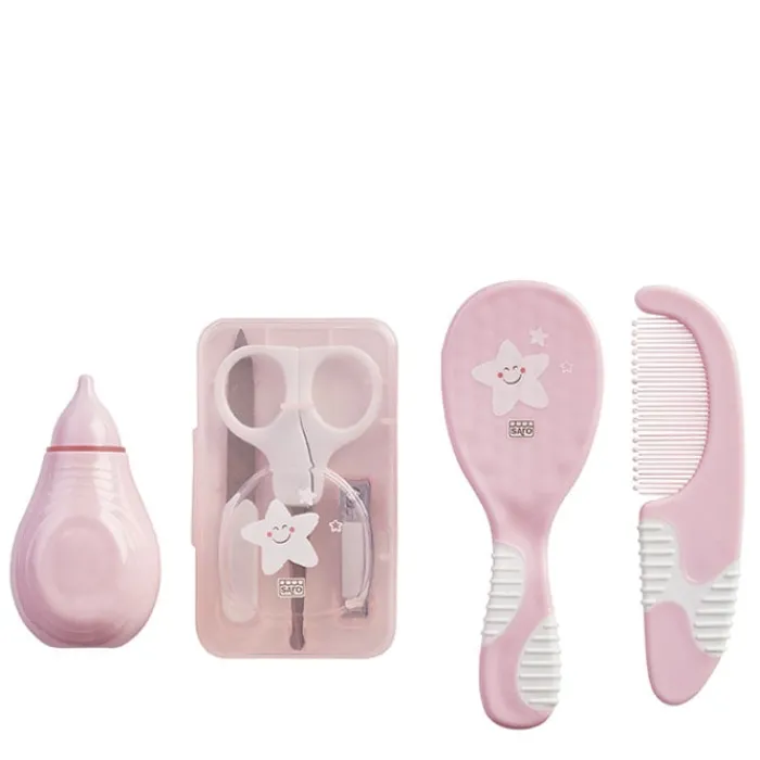 Saro Baby Estuche de Aseo Bebé Rosa